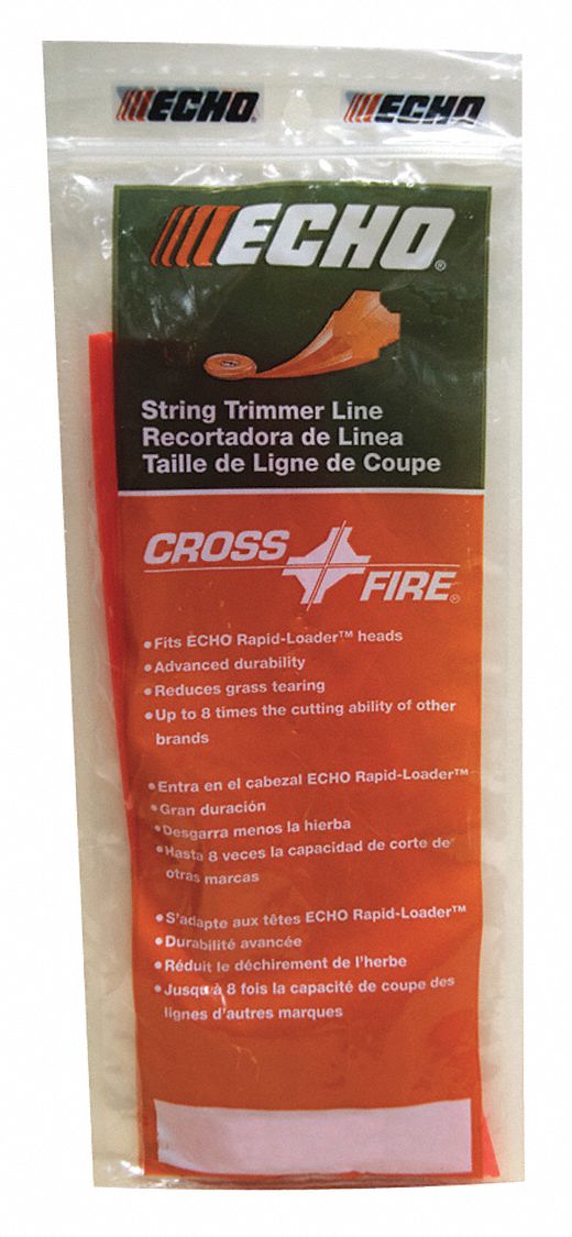 echo string trimmer line