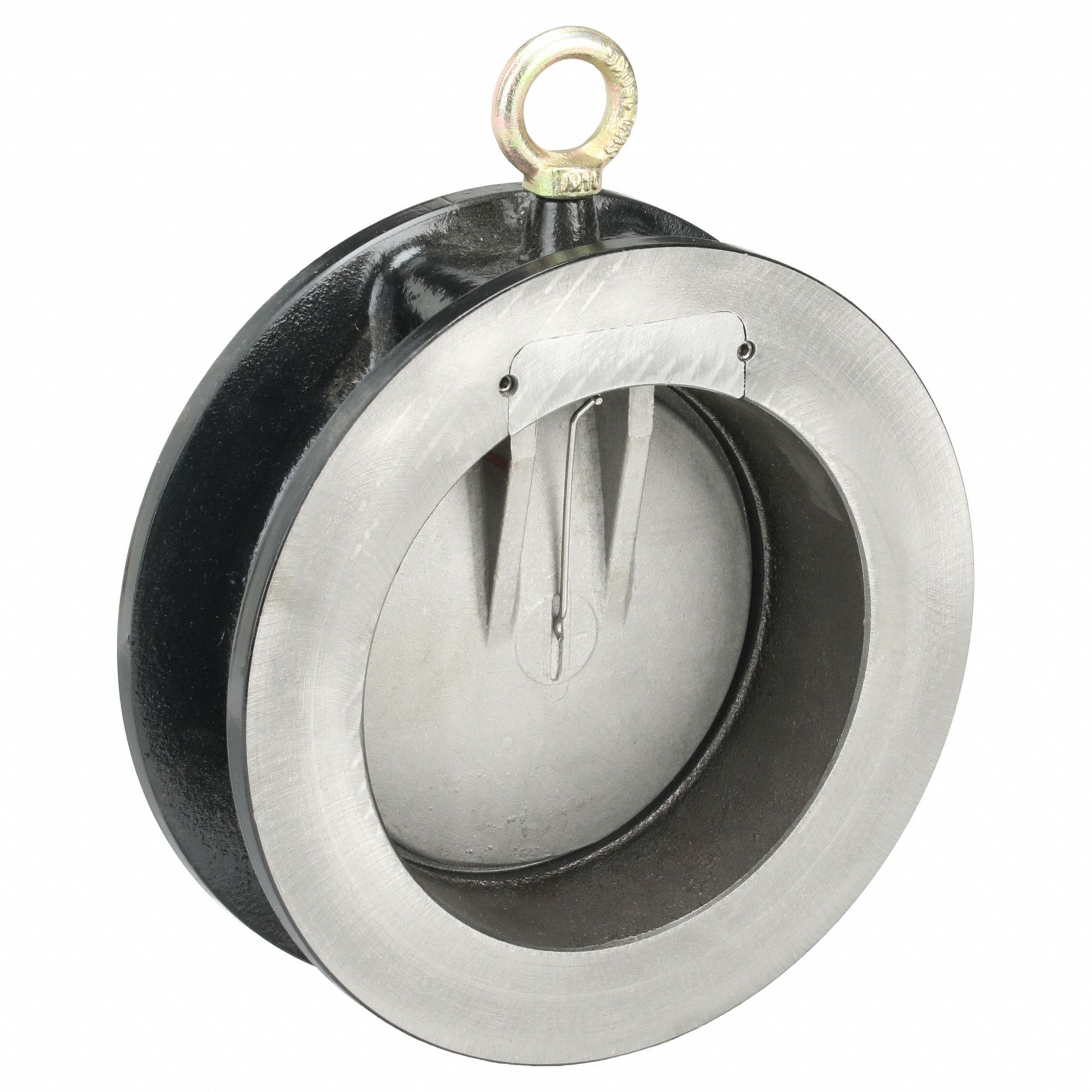 Check Valve: Swing, Inline Valve Body, 12 in Pipe Size, Wafer, Ductile Iron, Wafer, Wafer