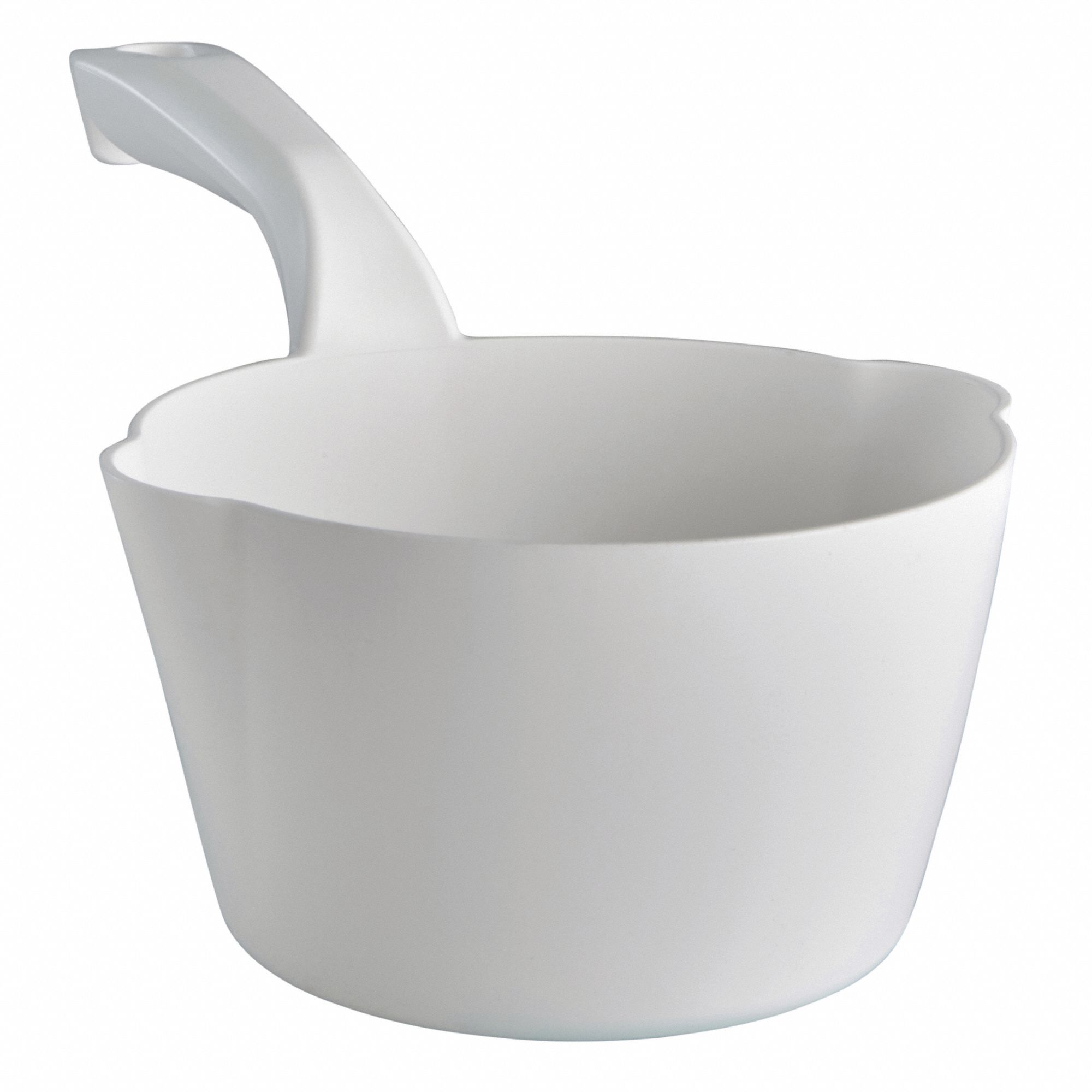 SMALL BOWL SCOOP,32 OZ.,WHITE,6-3/4