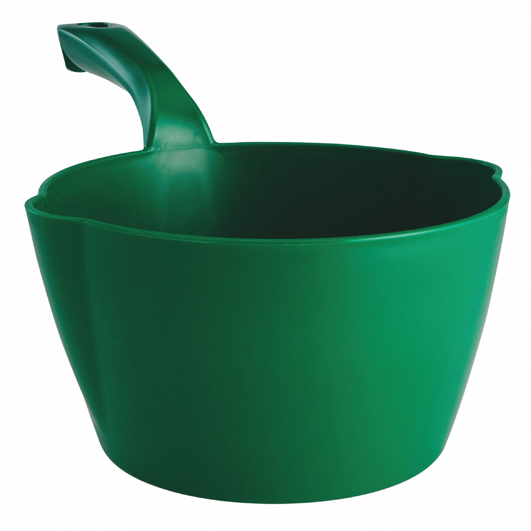 SMALL BOWL SCOOP,64 OZ.,GREEN,8-1/4