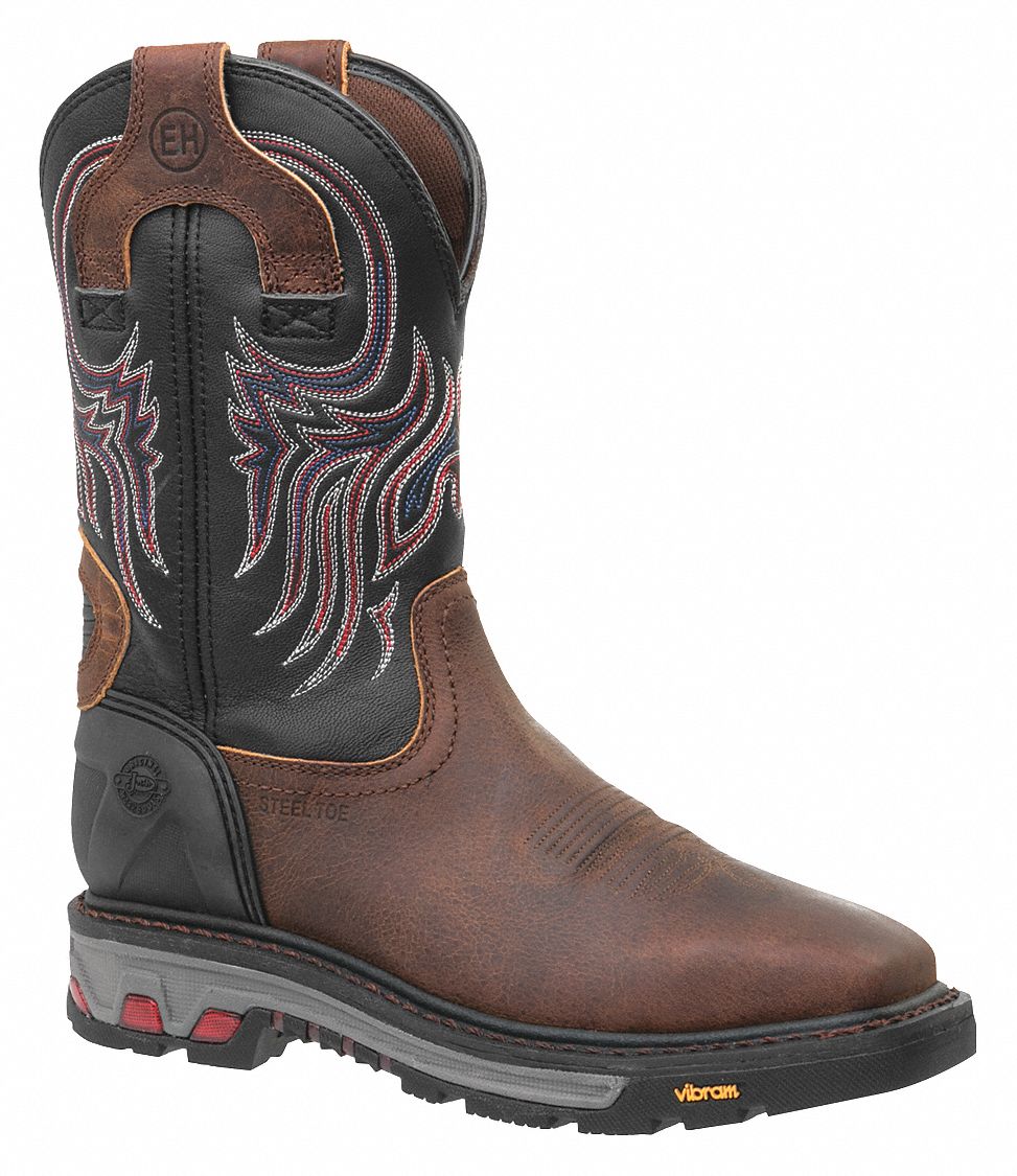 justin boots vibram sole