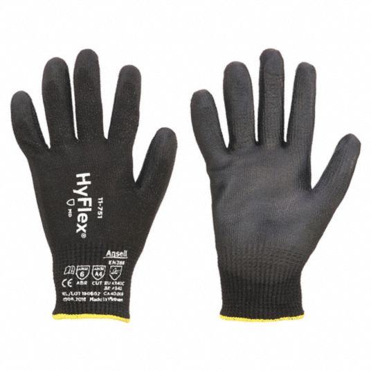 Ansell HyFlex 11-501 Cut Resistant A5 Work Gloves - Dozen - XL