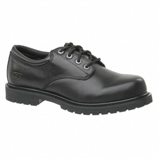 Skechers black oxford shoes sale