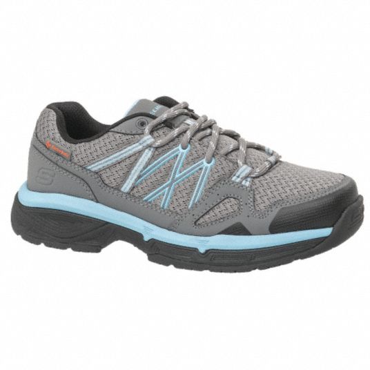 SKECHERS Athletic Shoes, 9, D, Gray, Plain, PR - 52ET55|76587 -GYBL 9 ...