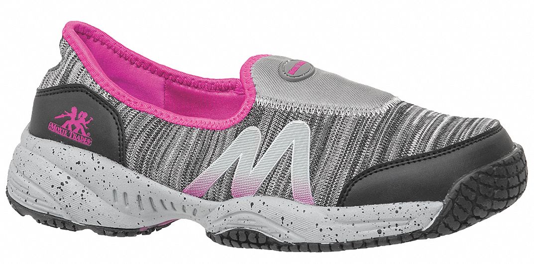Athletic Shoe, D, 7 1/2, Gray, PR