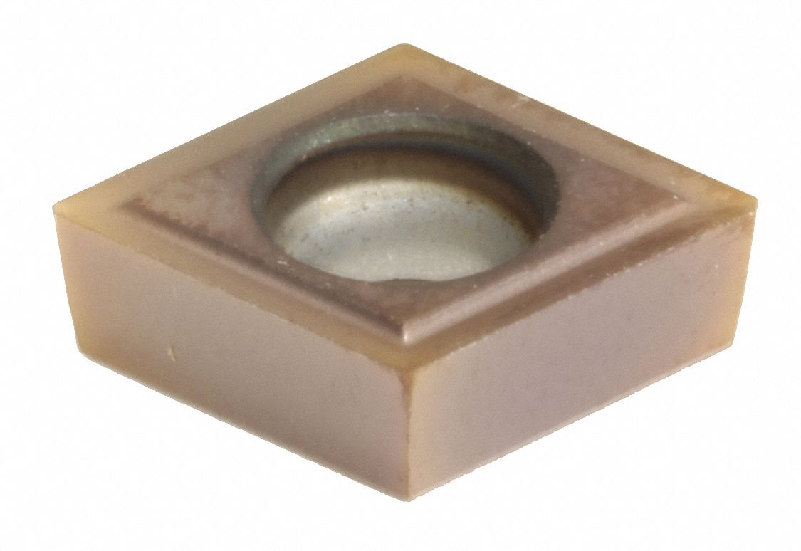 Diamond Turning Insert: CCGT Insert, Neutral, 3/32 in Thick, 0.0039 in Corner Radius