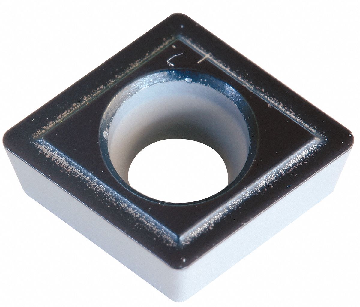 Diamond Turning Insert: CCMT Insert, Neutral, 3/32 in Thick, 1/64 in Corner Radius, AC8025P