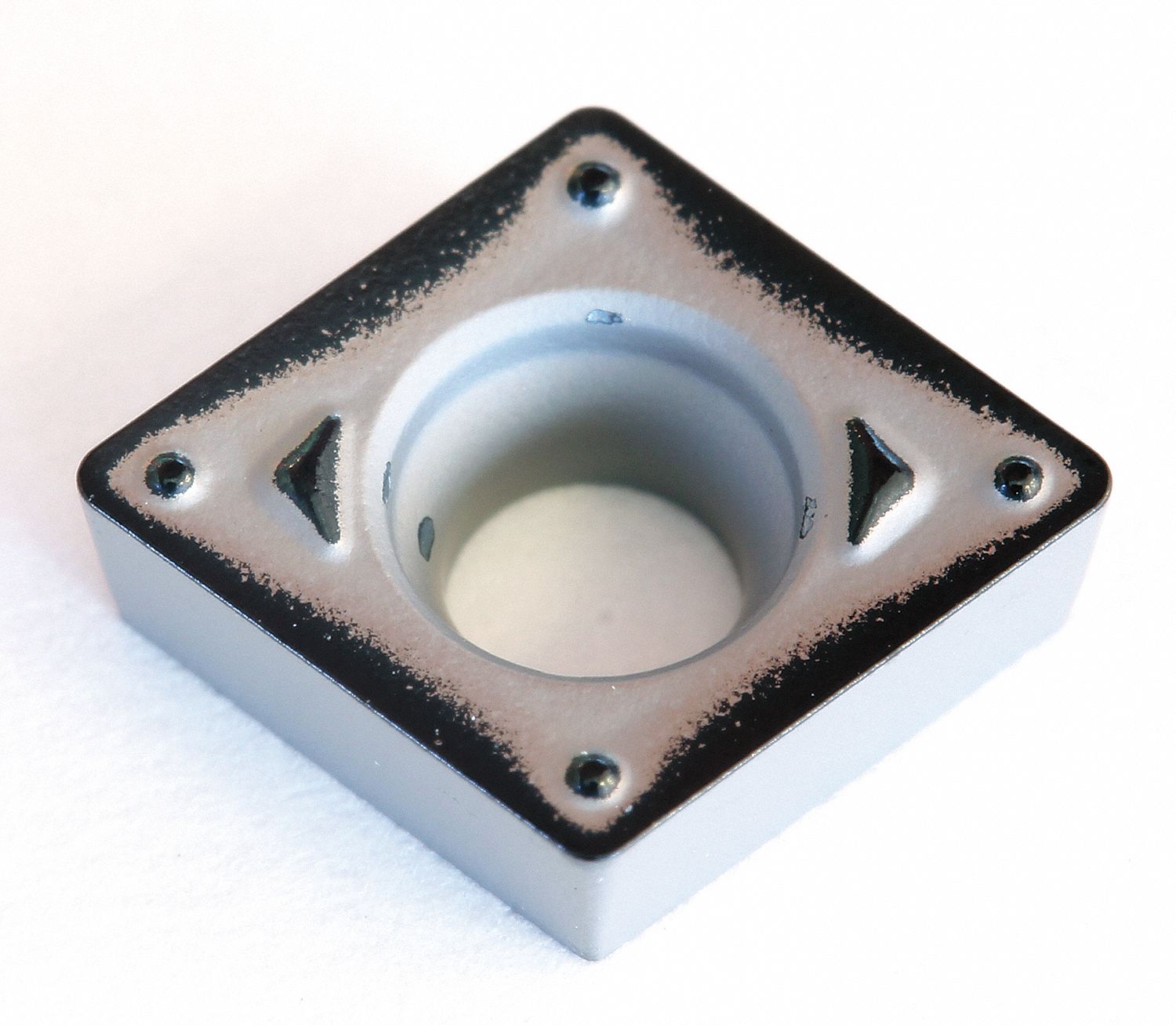 Diamond Turning Insert: CCMT Insert, Neutral, 3/32 in Thick, 1/32 in Corner Radius, AC8025P