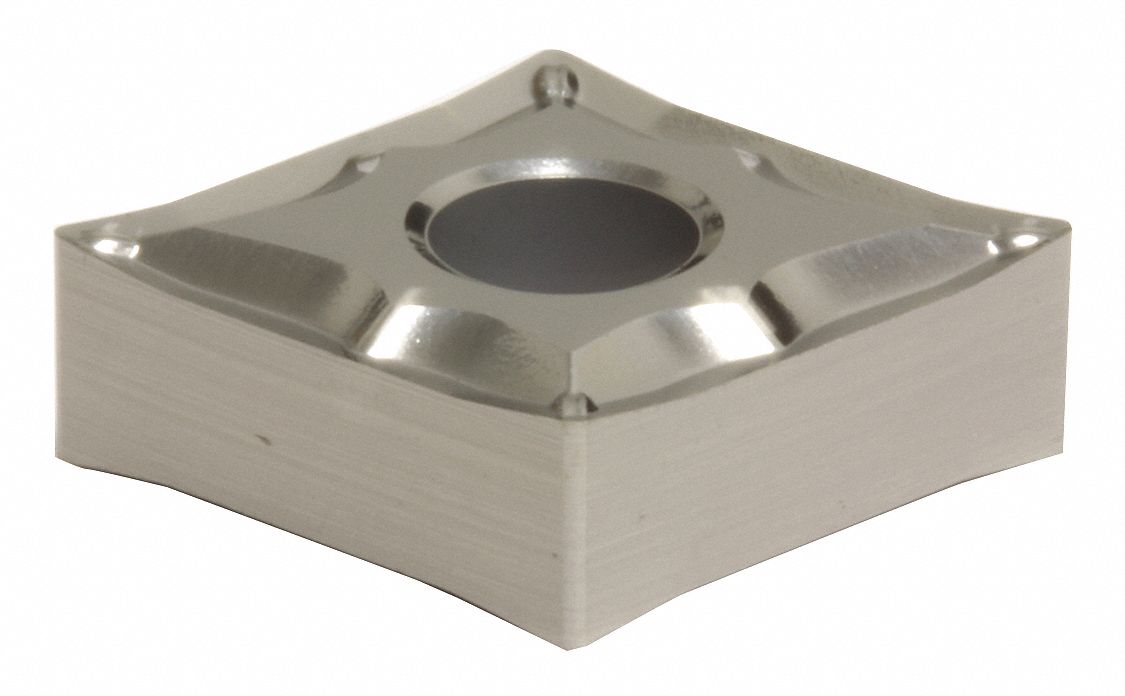 Diamond Turning Insert: CNGG Insert, Neutral, 3/16 in Thick, 1/32 in Corner Radius, H1