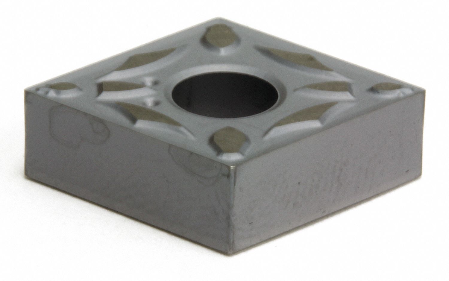 Diamond Turning Insert: CNMG Insert, Neutral, 3/16 in Thick, 0.0079 in Corner Radius