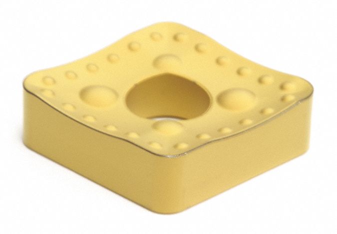 Diamond Turning Insert: CNMM Insert, Neutral, 1/4 in Thick, 3/32 in Corner Radius, AC830P
