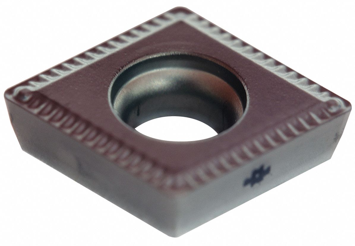 Diamond Turning Insert: CPMT Insert, Neutral, 3/32 in Thick, 1/64 in Corner Radius, T1500A
