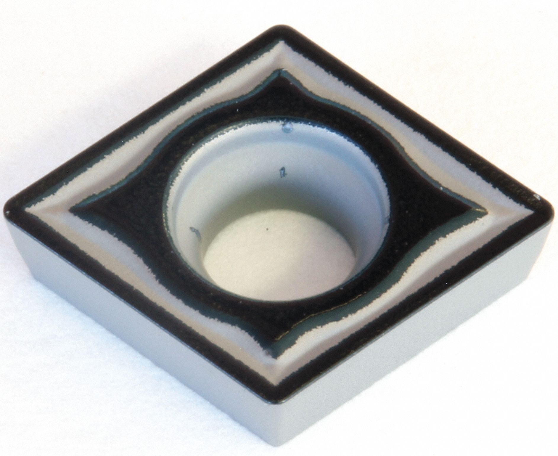 Diamond Turning Insert: CPMT Insert, Neutral, 3/32 in Thick, 1/32 in Corner Radius, AC8025P