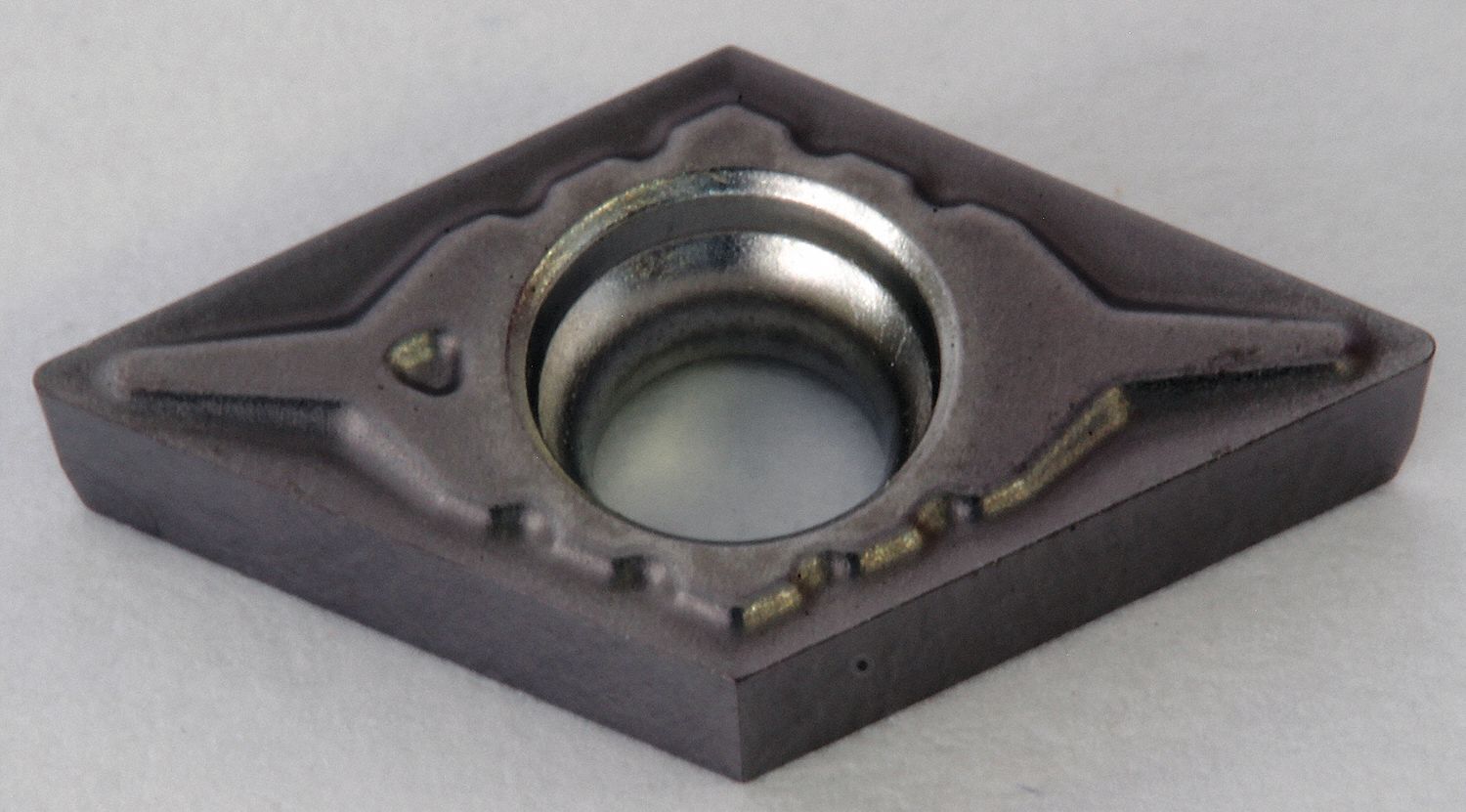 Diamond Turning Insert: DCGT Insert, Neutral, 3/32 in Thick, 0.0039 in Corner Radius