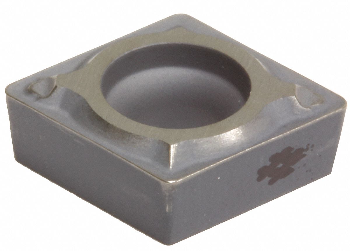 Diamond Turning Insert: DCMT Insert, Neutral, 3/32 in Thick, 0.0079 in Corner Radius