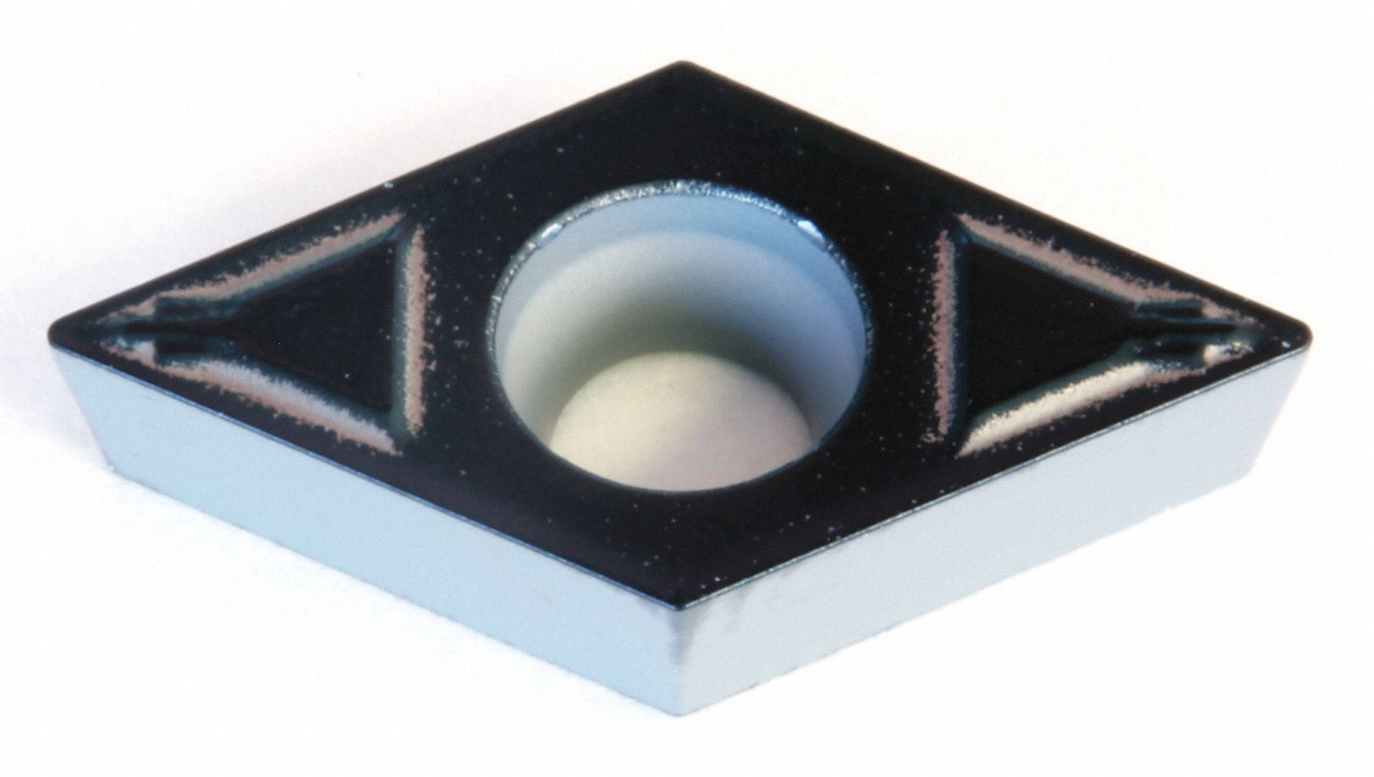 Diamond Turning Insert: DCMT Insert, Neutral, 3/32 in Thick, 0.0079 in Corner Radius