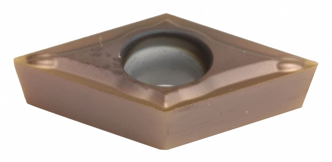 SUMITOMO Diamond Turning Insert DCMT Insert, Neutral, 3/32 in Thick, 1