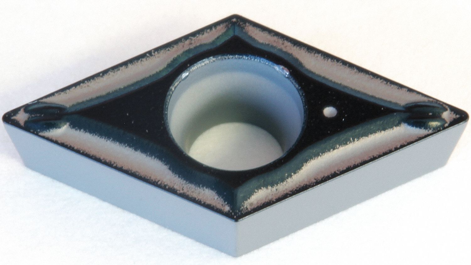 Diamond Turning Insert: DCMT Insert, Neutral, 3/32 in Thick, 0.0079 in Corner Radius