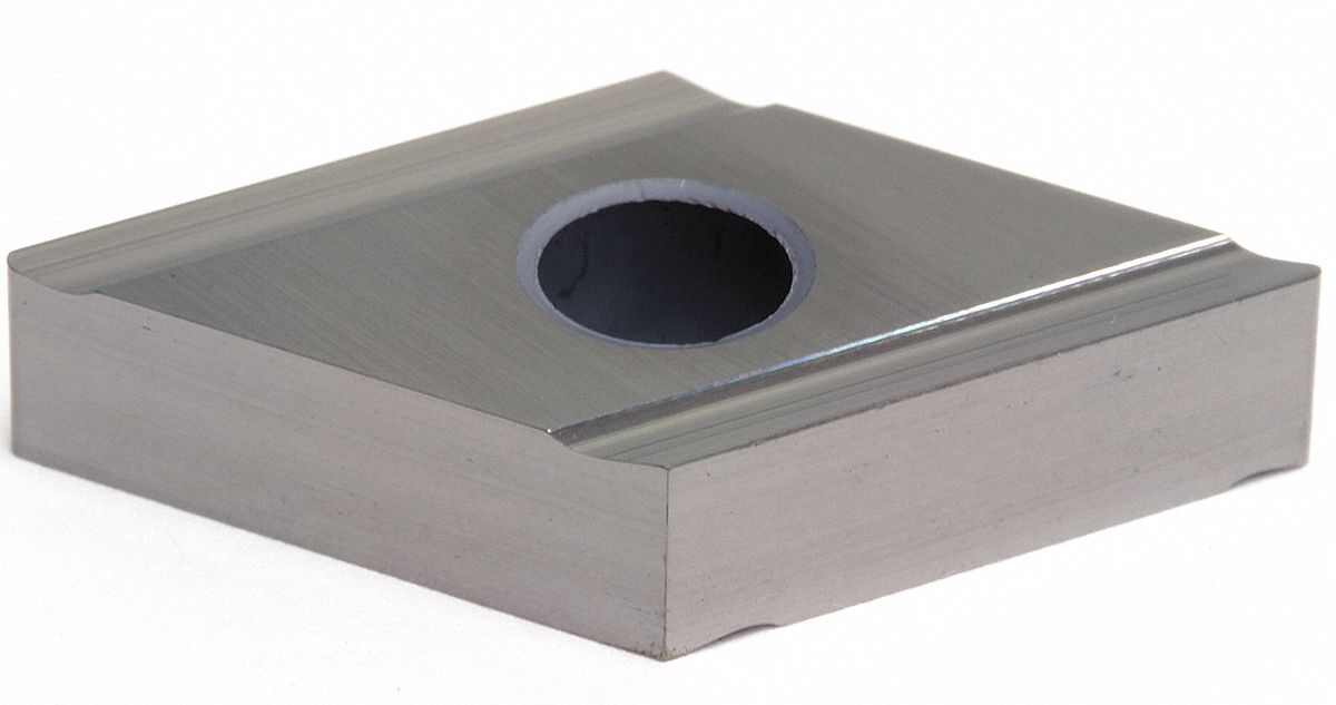 Diamond Turning Insert: DNJG Insert, Neutral, 3/16 in Thick, 1/32 in Corner Radius, T1500A
