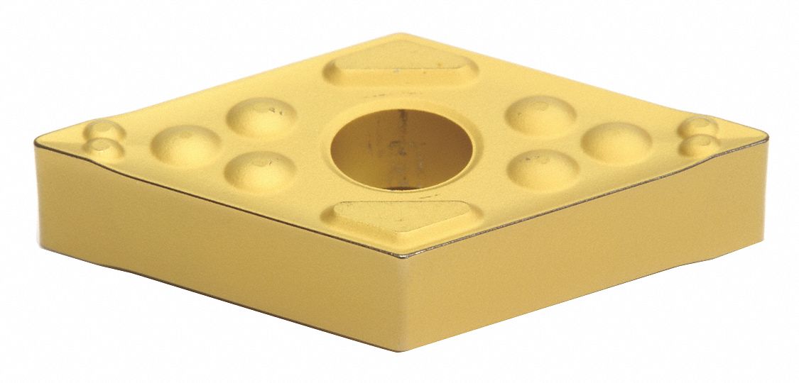 Diamond Turning Insert: DNMG Insert, Neutral, 1/4 in Thick, 3/64 in Corner Radius, AC830P