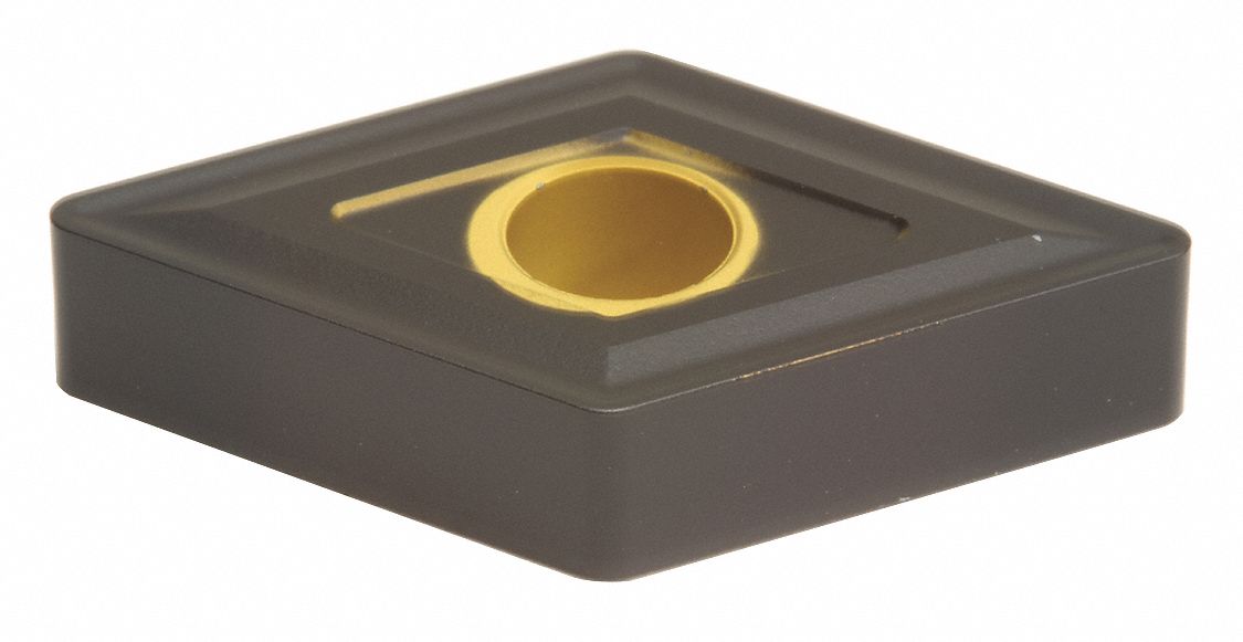 Diamond Turning Insert: DNMG Insert, Neutral, 3/16 in Thick, 1/32 in Corner Radius, AC405K