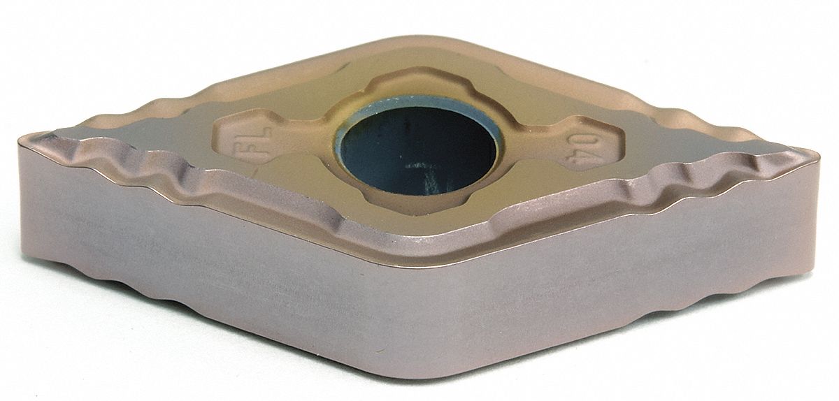 Diamond Turning Insert: DNMG Insert, Neutral, 3/16 in Thick, 1/32 in Corner Radius, T1500Z