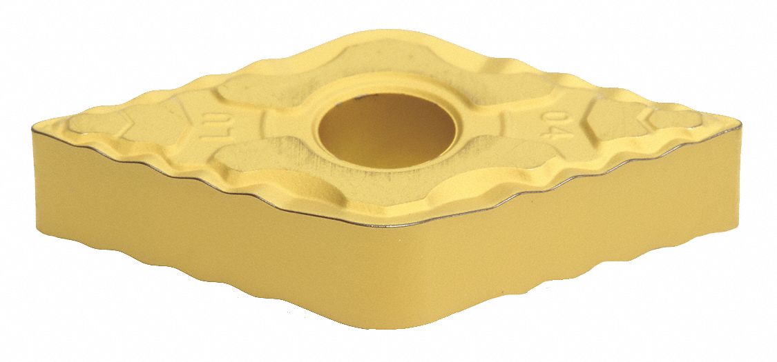 Diamond Turning Insert: DNMG Insert, Neutral, 3/16 in Thick, 1/32 in Corner Radius, AC810P