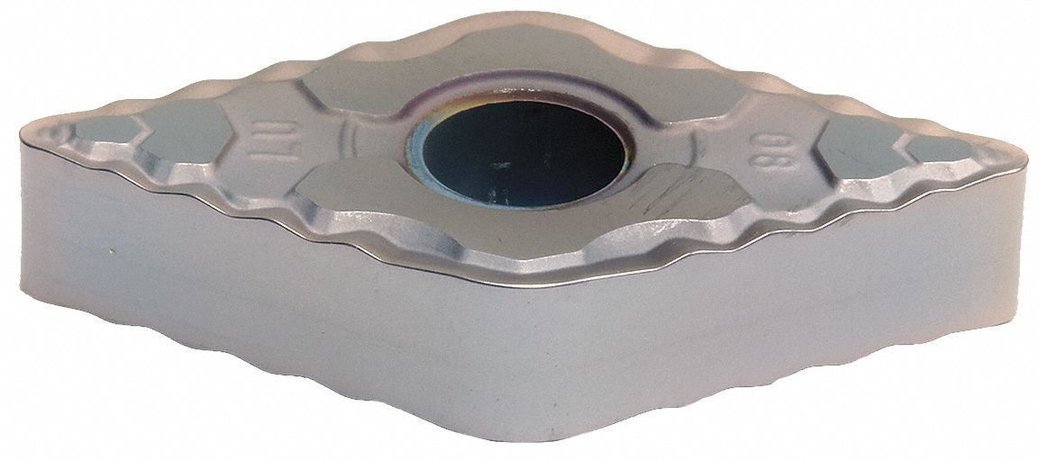Diamond Turning Insert: DNMG Insert, Neutral, 3/16 in Thick, 1/32 in Corner Radius, T1500Z