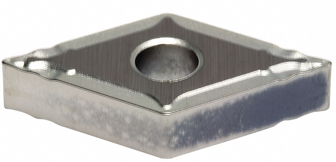 Diamond Turning Insert: DNMG Insert, Neutral, 3/16 in Thick, 1/64 in Corner Radius, T1500A