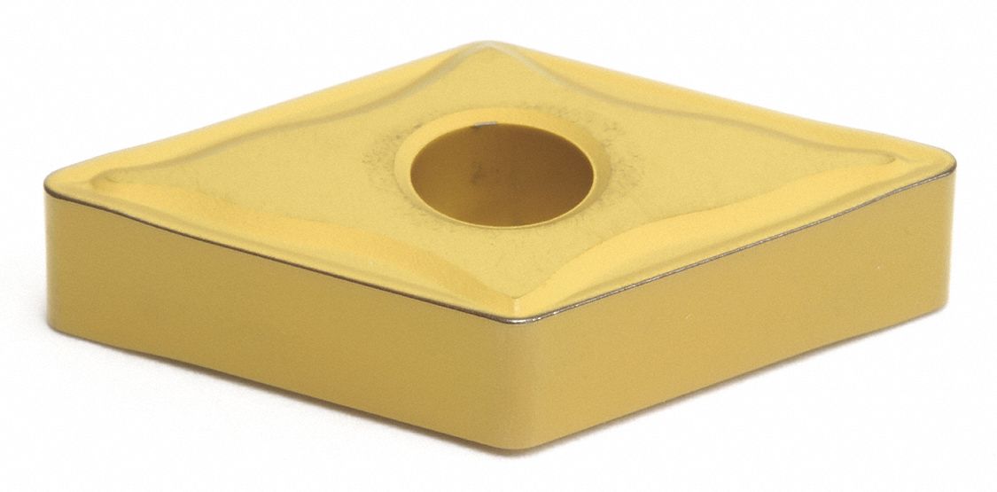 Diamond Turning Insert: DNMG Insert, Neutral, 3/16 in Thick, 1/16 in Corner Radius, AC830P