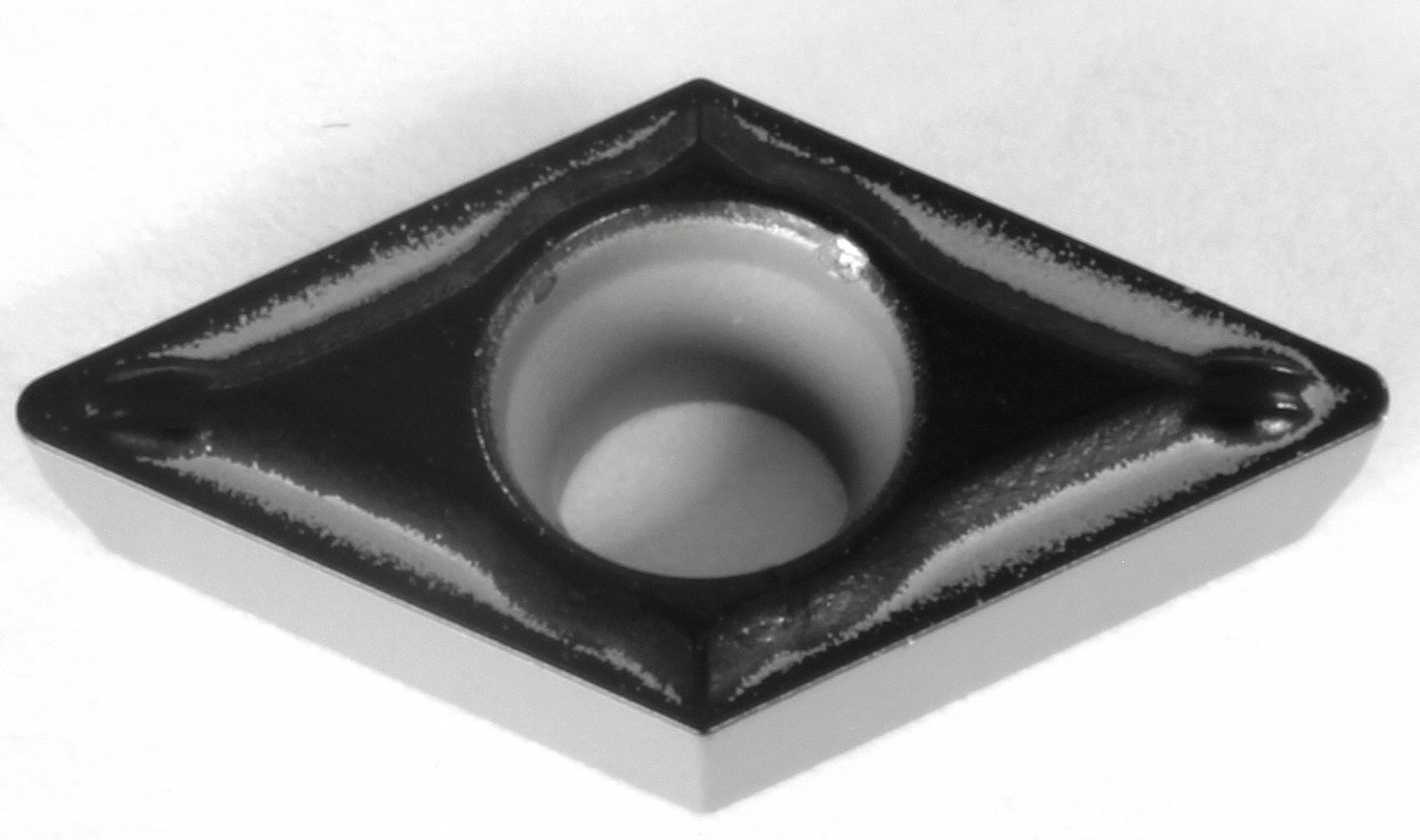 Diamond Turning Insert: DPMT Insert, Neutral, 3/32 in Thick, 1/64 in Corner Radius, AC8025P