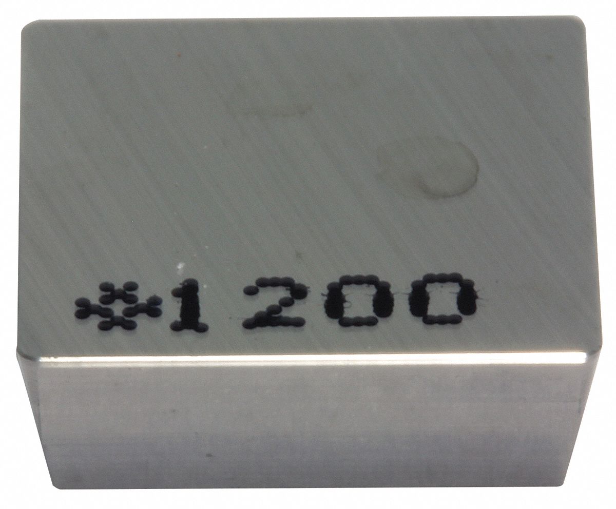 Square Turning Insert: 1/4 in Inscribed Circle, Neutral, 1/32 in Corner Radius, SPG Insert