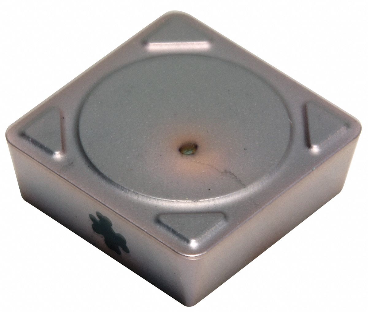 Square Turning Insert: 1/2 in Inscribed Circle, Neutral, 1/32 in Corner Radius, SPMR Insert
