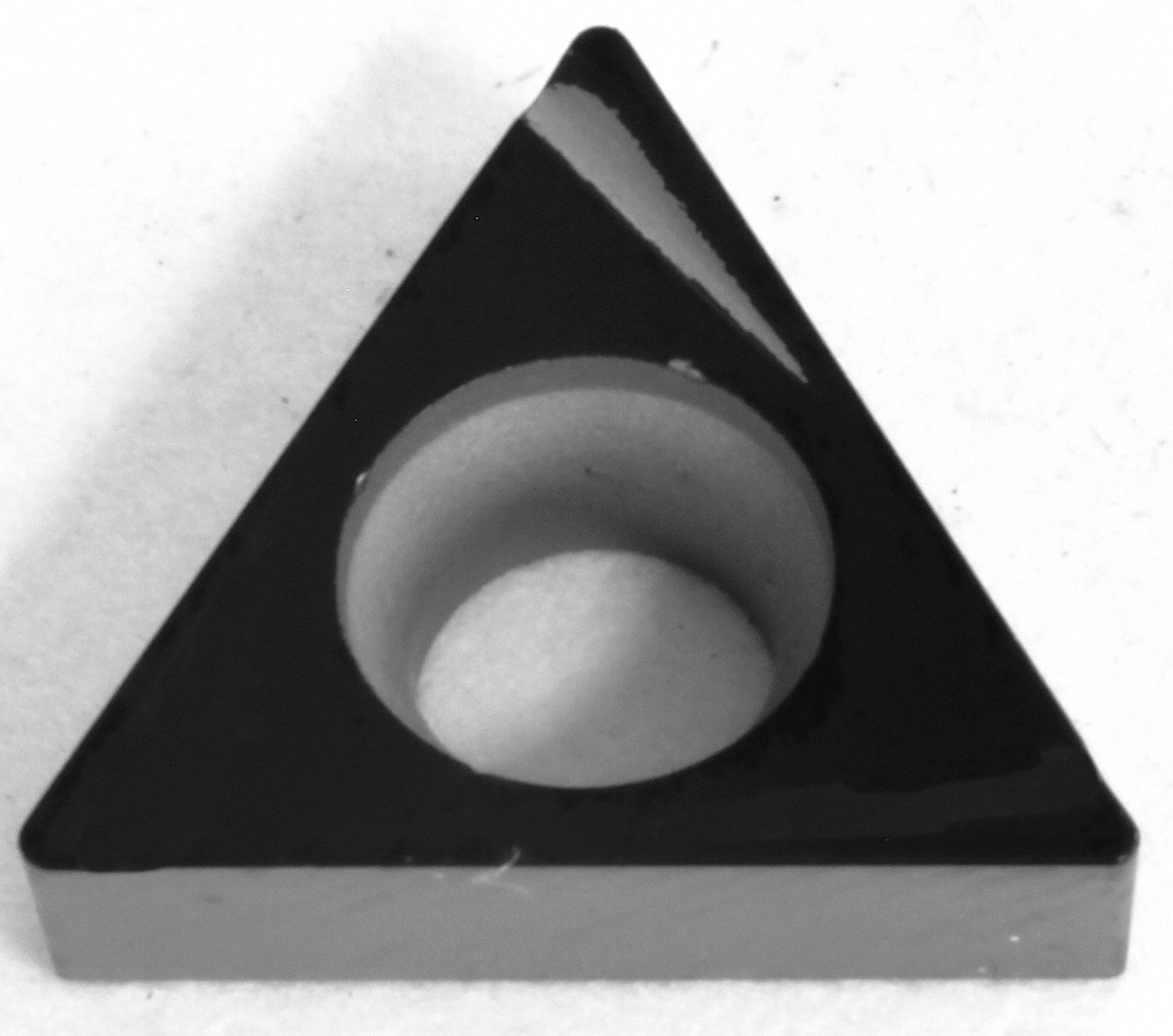 Triangle Turning Insert: 5/8 in Inscribed Circle, Neutral, 5° Clearance Angle, TBGT Insert