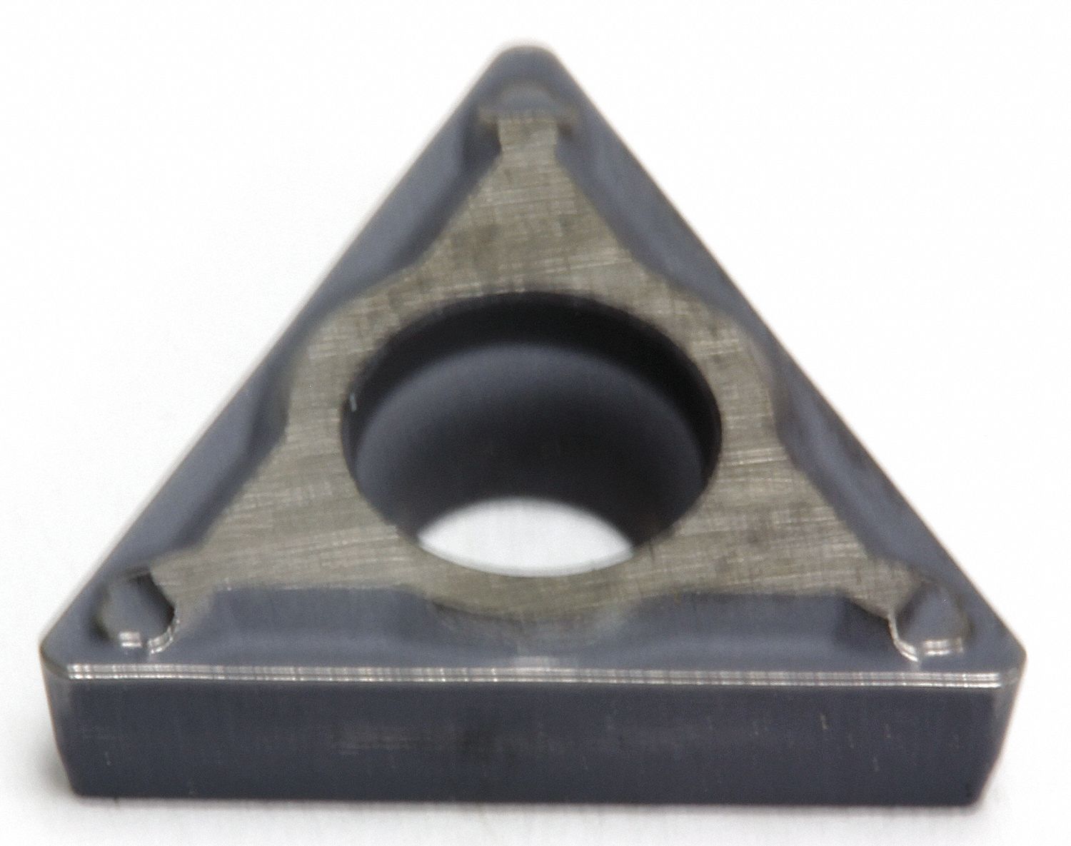 Triangle Turning Insert: 1/4 in Inscribed Circle, Neutral, EFP Chip-Breaker, TCMT Insert