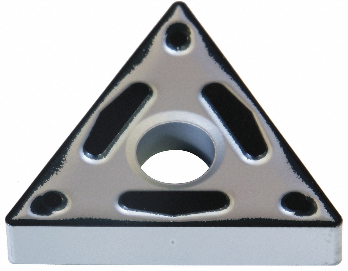 Triangle Turning Insert: 1/2 in Inscribed Circle, Neutral, ENG Chip-Breaker, TNMG Insert