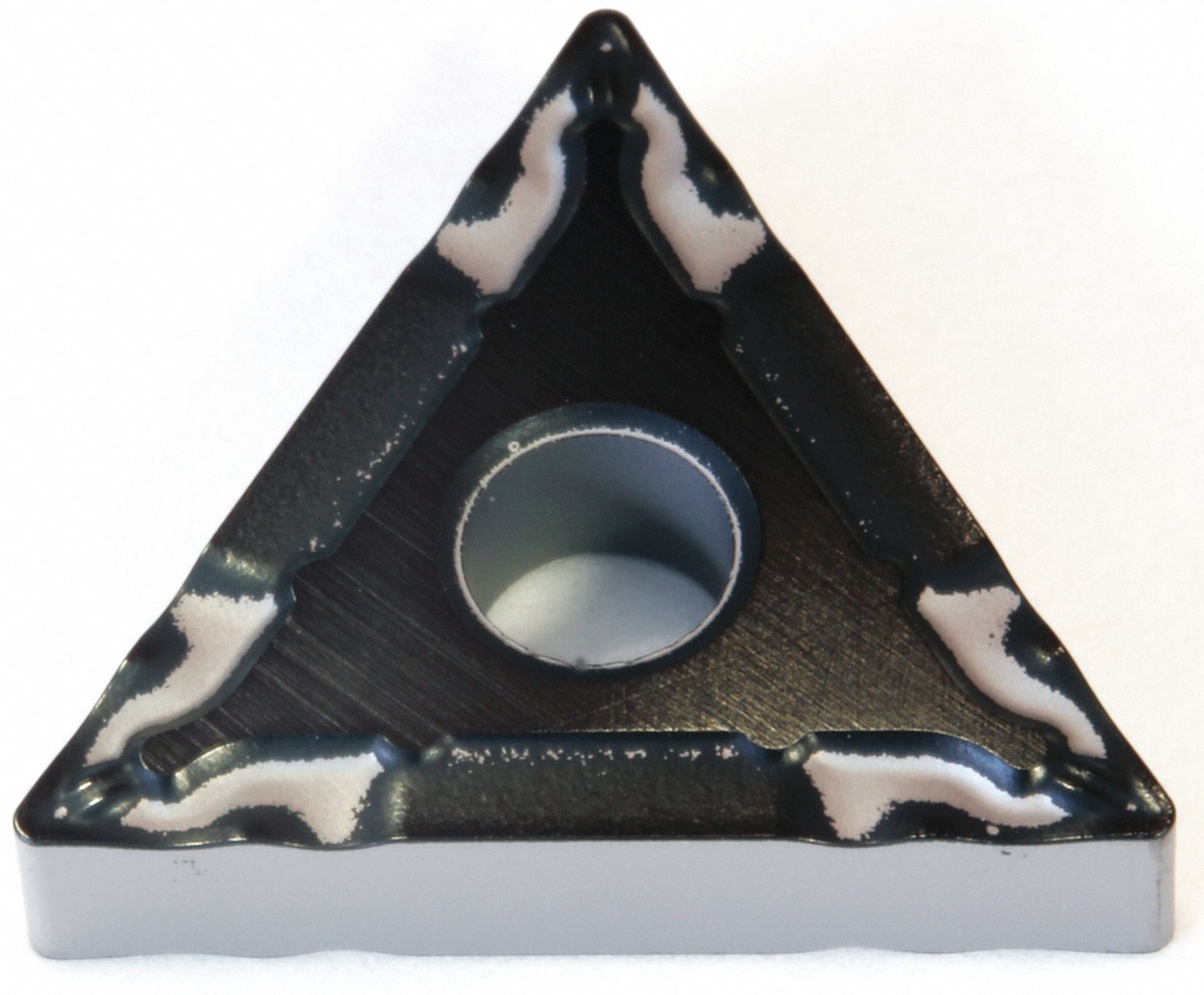 Triangle Turning Insert: 1/2 in Inscribed Circle, Neutral, ESX Chip-Breaker, TNMG Insert