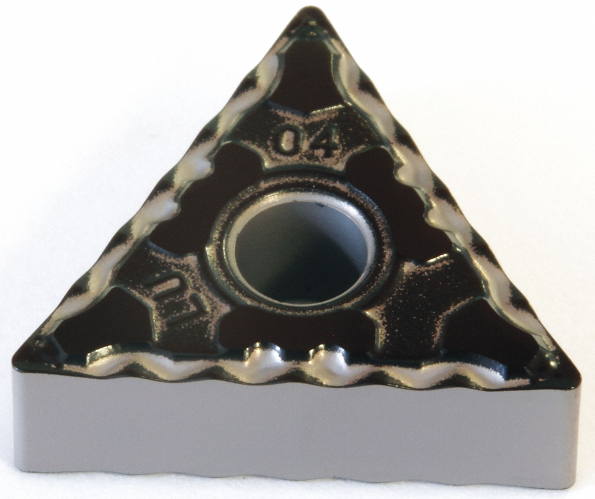 SUMITOMO Triangle Turning Insert, ChipBreaker Code ELU, Inscribed Circle 3/8 in, Absotech