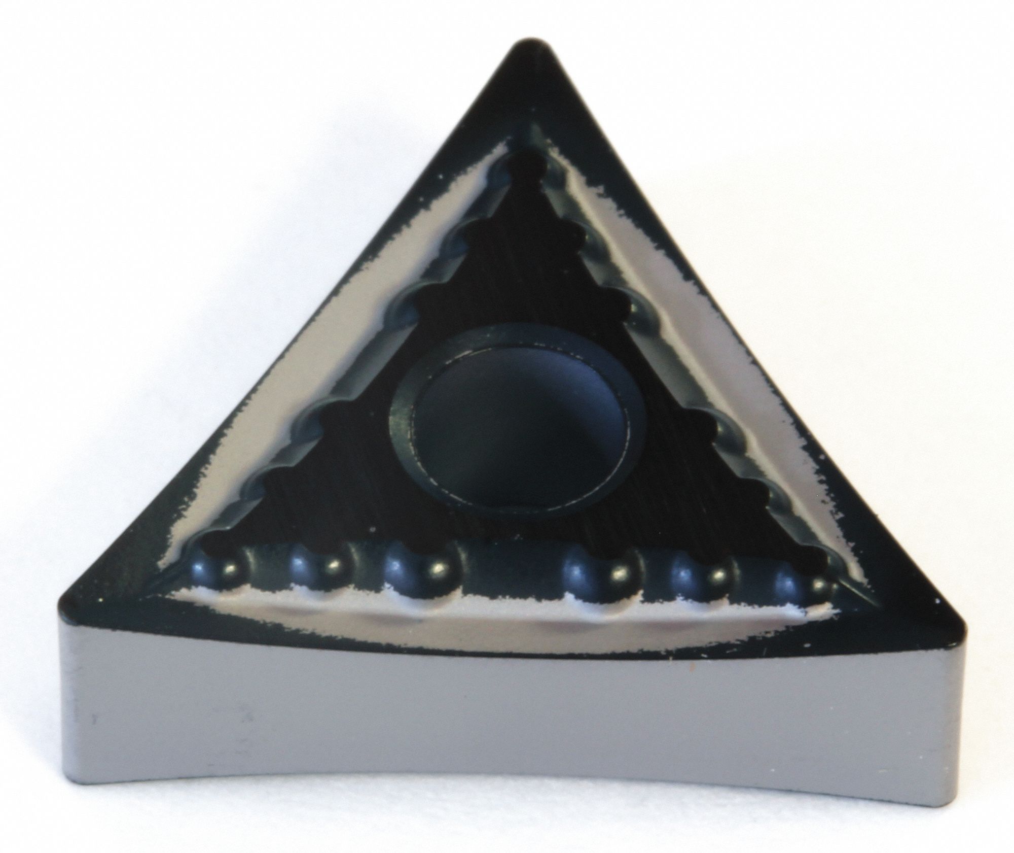 Triangle Turning Insert: 1/2 in Inscribed Circle, Neutral, EUP Chip-Breaker, TNMG Insert