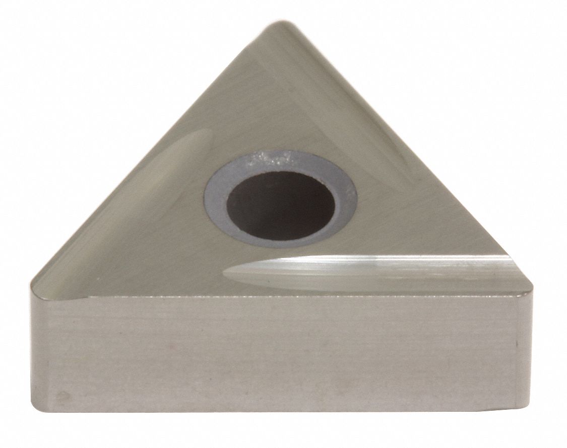 Triangle Turning Insert: 1/4 in Inscribed Circle, Neutral, Q Chip-Breaker, TNPL Insert