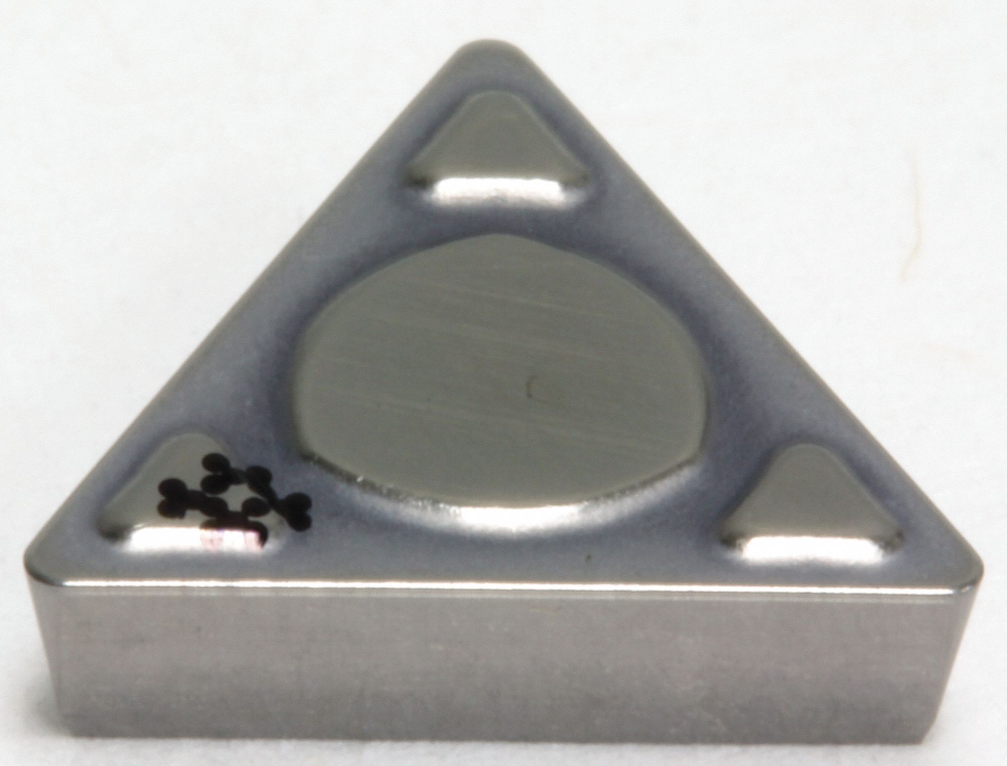 Triangle Turning Insert: 1/4 in Inscribed Circle, Neutral, EFK Chip-Breaker, TPMR Insert