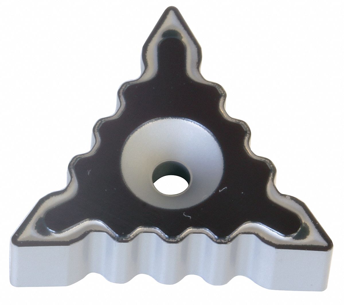 Triangle Turning Insert: 0.3940 in Inscribed Circle, Neutral, GU Chip-Breaker, TRM Insert