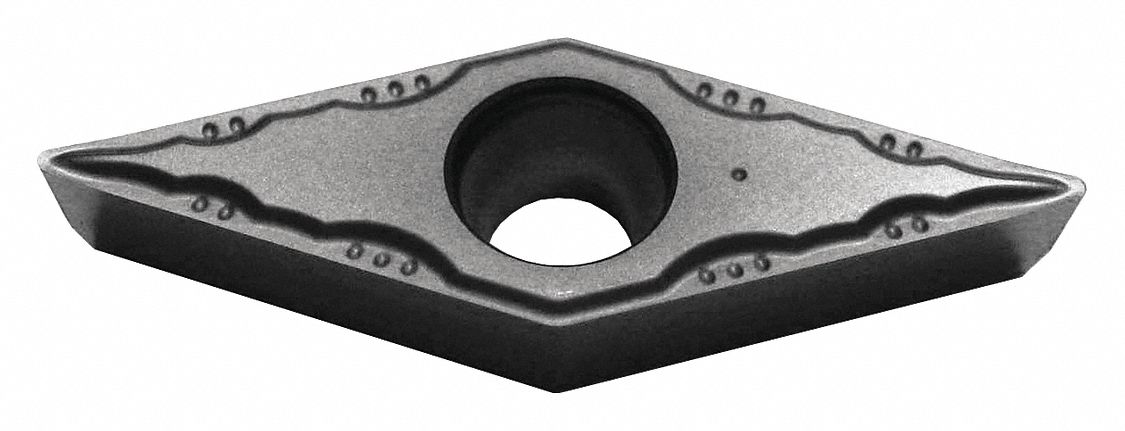 Diamond Turning Insert: VBGT Insert, Neutral, 1/8 in Thick, 0.0039 in Corner Radius