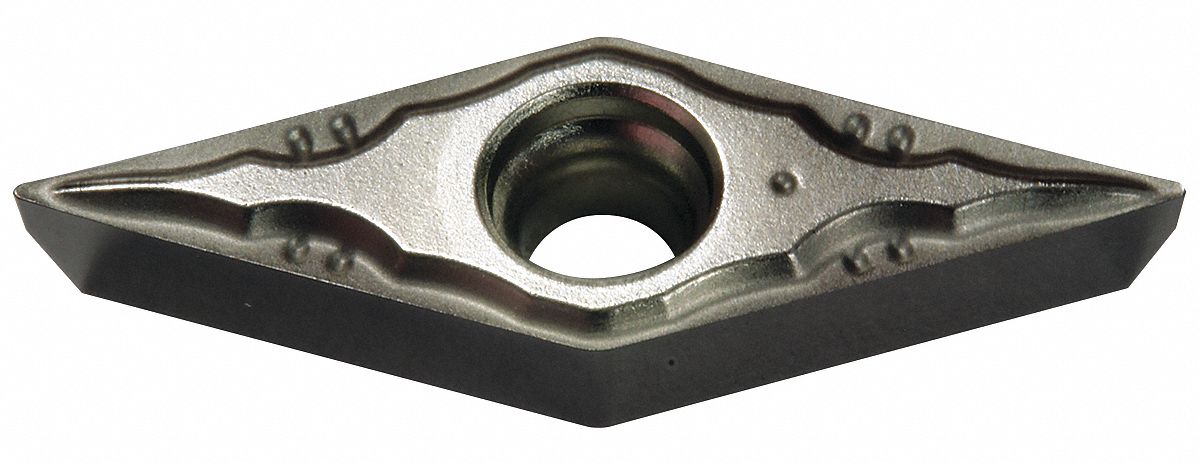 Diamond Turning Insert: VCGT Insert, Neutral, 1/8 in Thick, 0.0039 in Corner Radius, T1500A