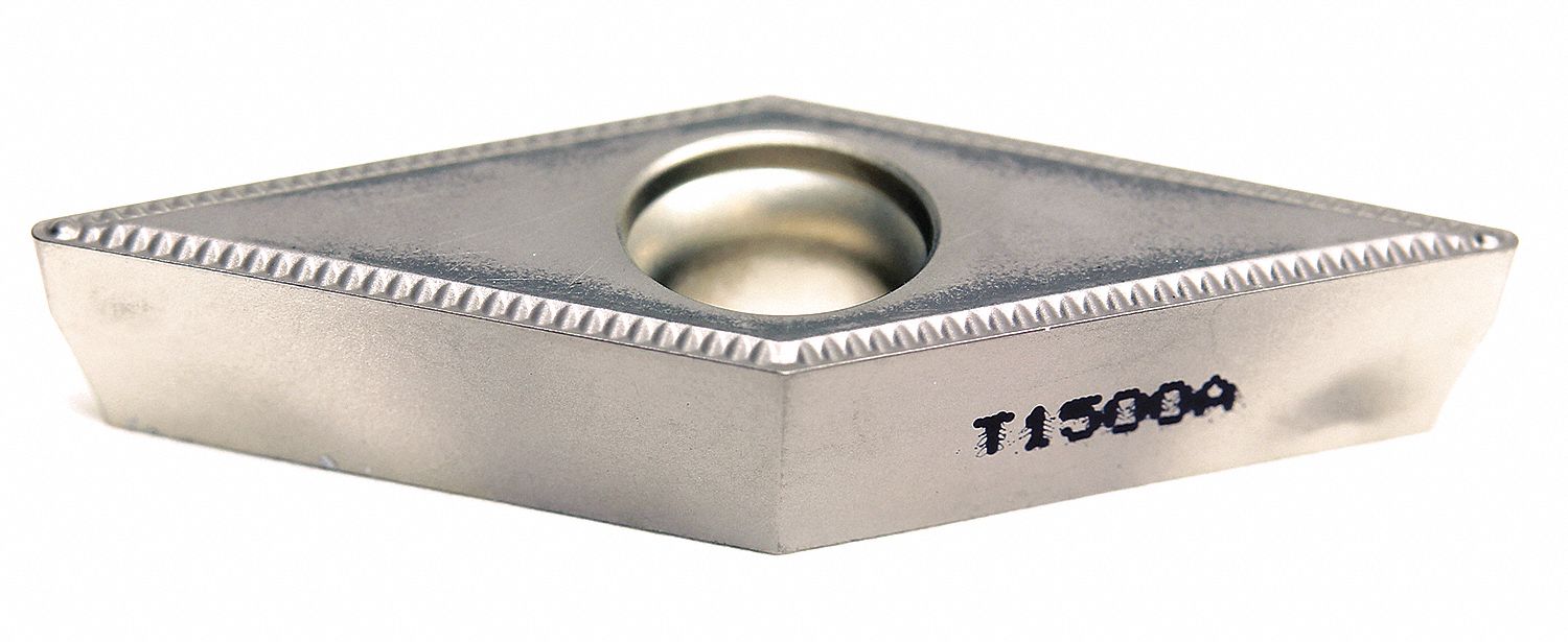 SUMITOMO, VCMT Insert, Neutral, Diamond Turning Insert 52GC03VCMT331EFBT1500A Grainger