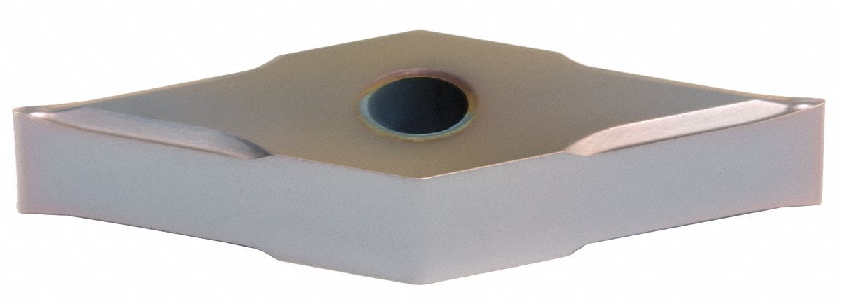 Diamond Turning Insert: VNGG Insert, Neutral, 3/16 in Thick, 0.0079 in Corner Radius