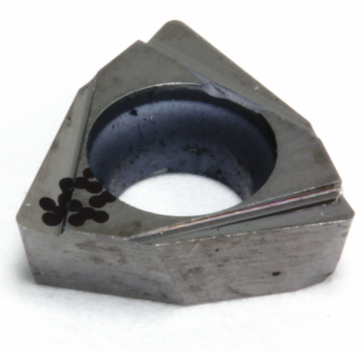 Turning Insert: 5/8 in Inscribed Circle, Neutral, 1/8 in Thick, 5° Clearance Angle, T1500A