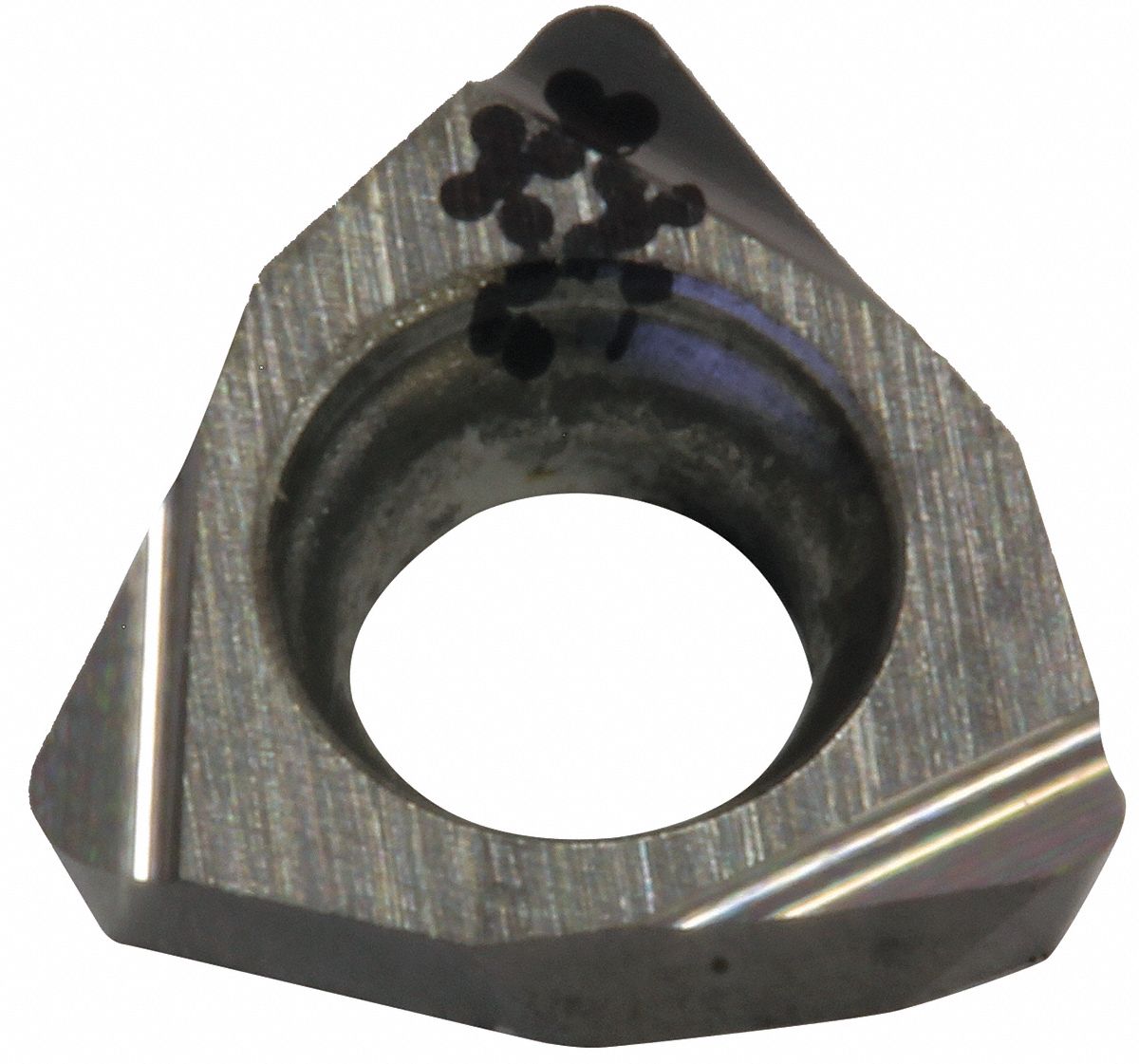 Turning Insert: 5/8 in Inscribed Circle, Neutral, 1/8 in Thick, FY Chip-Breaker, T1500A