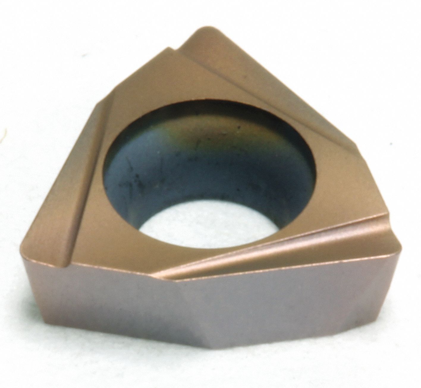 Turning Insert: 5/8 in Inscribed Circle, Neutral, 1/8 in Thick, 5° Clearance Angle, T1500Z