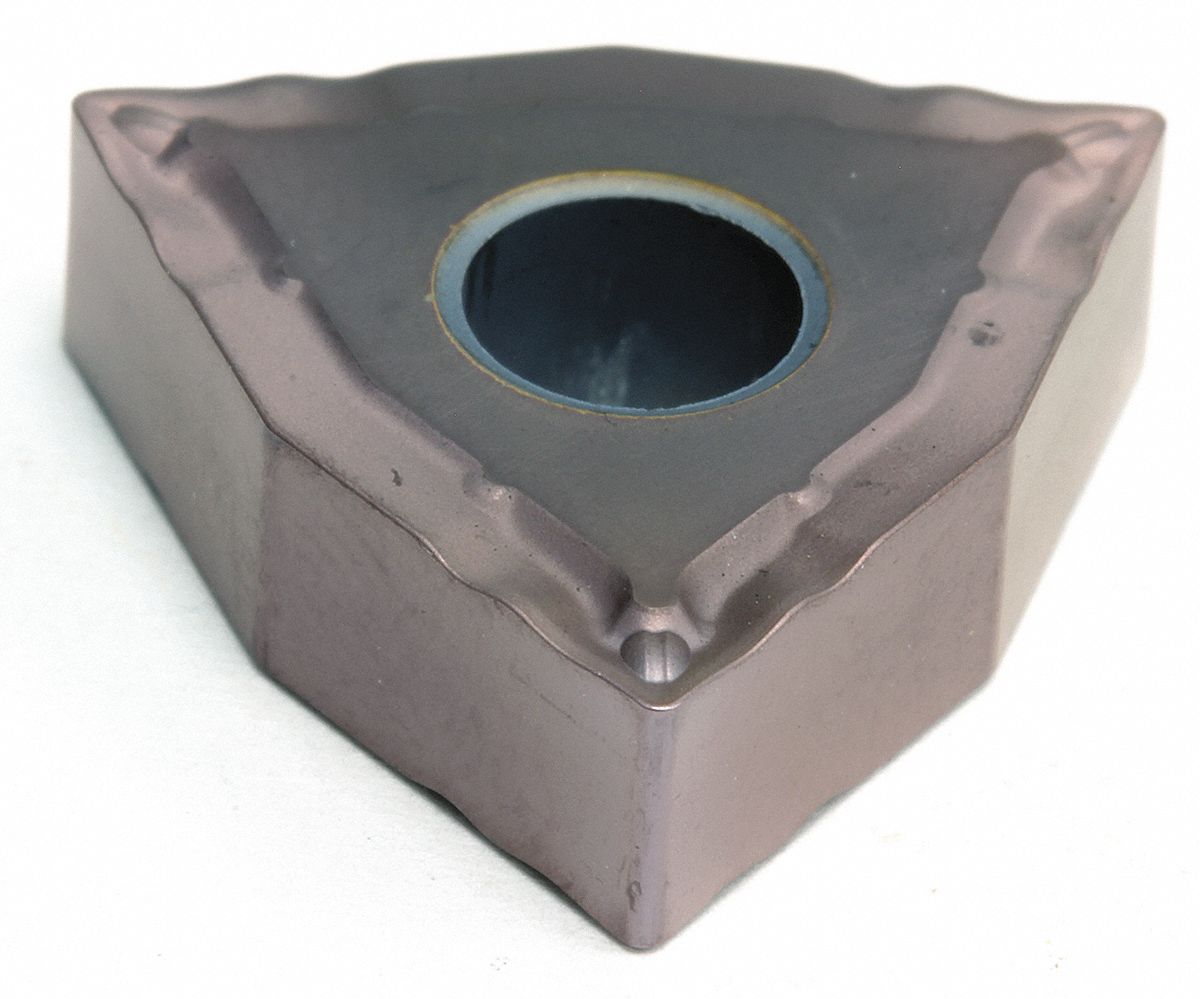 Turning Insert: 1/2 in Inscribed Circle, Neutral, 3/16 in Thick, ESX Chip-Breaker, T1500Z